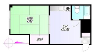 文化ビルの物件間取画像